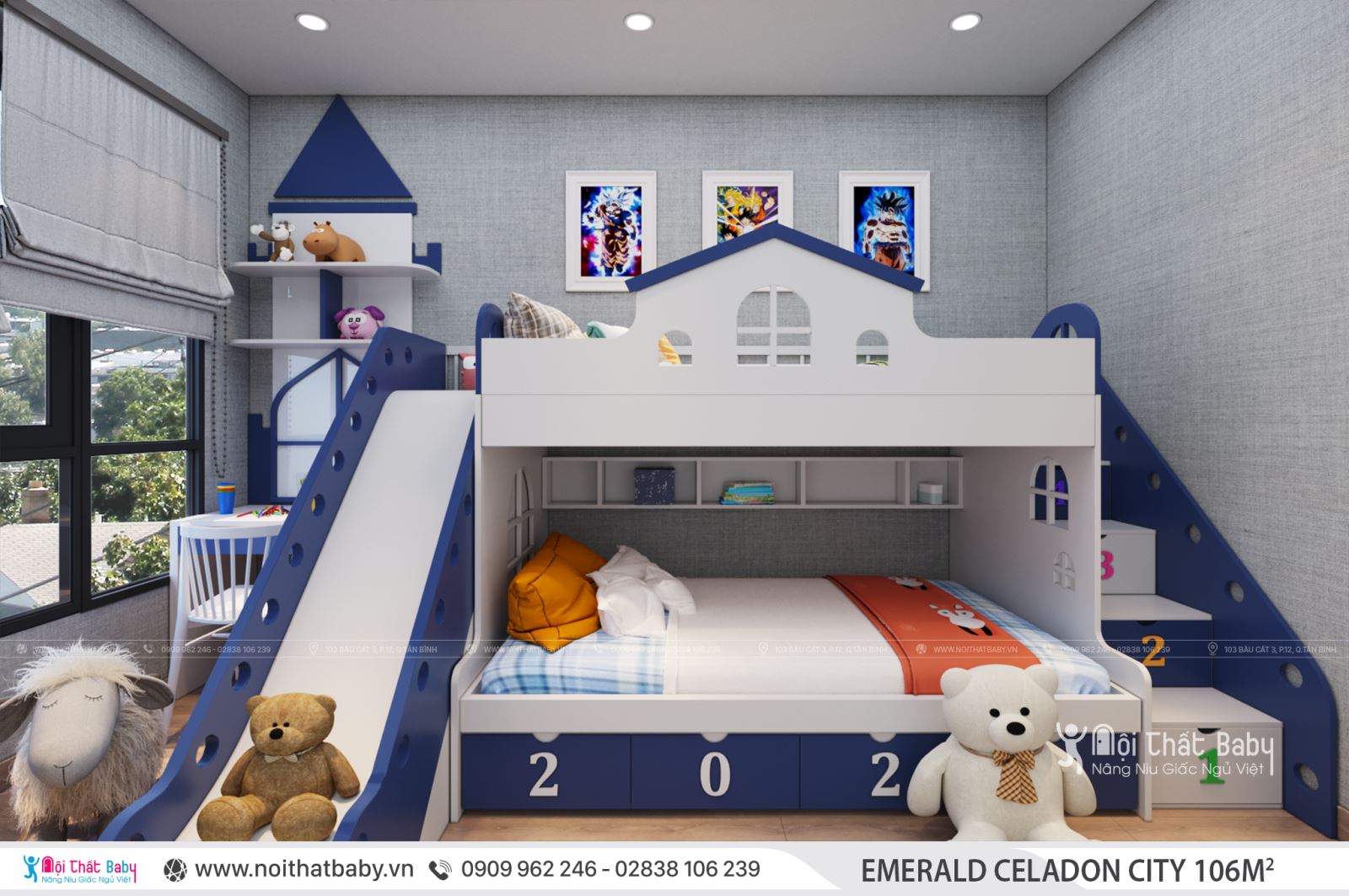 Tổng hợp các mẫu thiết kế nội thất Chung cư Emerald Celadon City